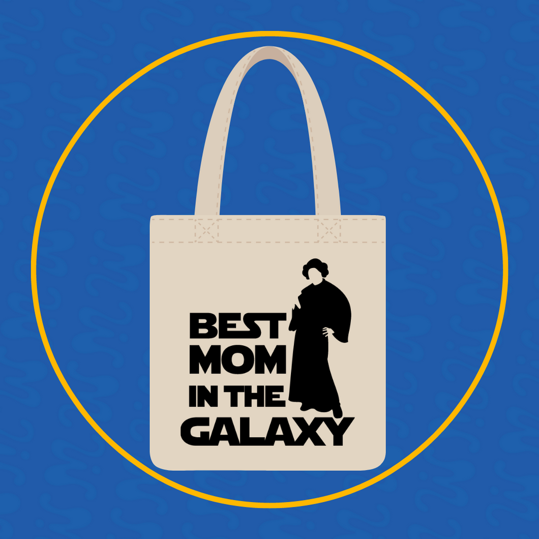 Best mom in the Galaxy Tote Bag